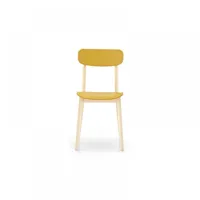 chaise design calligaris cream en plastique vert
