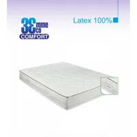 matelas eco-confort 100% latex 7 zones  90*190*20