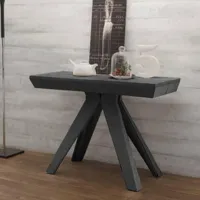 table console extensible jack gris anthracite