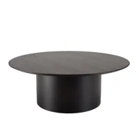 table basse ronde dila  90 x 90 cm / pieds métal