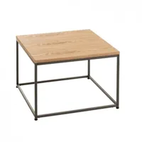 table gigogne large boza bois naturel / métal