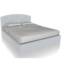 lit coffre avec tête de lit capitonnée noctis d+06 matrimoniale couchage 160x200 cm tissu gris