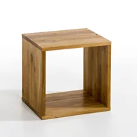 cube de rangement chêne box 2 modèles