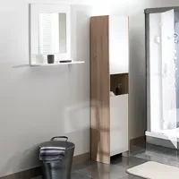 armoire colonne de salle de bain banero