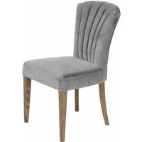 chaise pearl, gris (63 x 50 x 88cm)