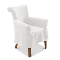 chaise amherst, blanc (65 x 63 x 89cm)