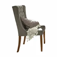 chaise sudbury, gris (63 x 51 x 104cm)