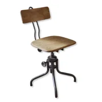 chaise richie, marron (39 x 40 x 86cm)