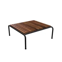houe - table basse avon en bois, frêne thermo-traité fsc couleur bois naturel 68.68 x 30 cm designer henrik  pedersen made in design
