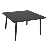 emu - table basse darwin en métal, acier verni couleur noir 37.8 x 40 cm designer lucidipevere studio made in design
