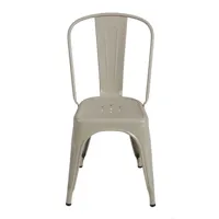 tolix - chaise empilable a - gris - 51 x 78.62 x 85 cm - designer xavier pauchard - métal, acier recyclé laqué