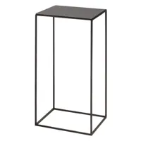 zeus - table basse tables basses slim irony en métal, acier couleur noir 69.1 x 64 cm designer maurizio peregalli made in design
