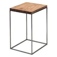 zeus - table basse tables basses slim irony en bois, bois de cèdre couleur naturel 61.09 x 46 cm designer maurizio peregalli made in design