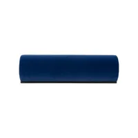 lelièvre paris - banc rembourré jeux de salon en tissu, frêne laqué couleur bleu 155 x 76.97 42.5 cm designer josé lévy made in design