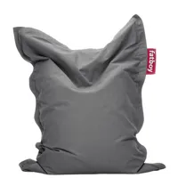 fatboy - pouf enfant junior en tissu, coton couleur gris 130 x 100 80 cm designer jukka setälä made in design