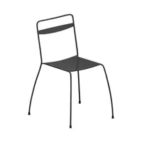 zeus - chaise tondella en métal, acier couleur marron 55 x 52 80 cm designer maurizio peregalli made in design