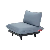 fatboy - canapé de jardin rembourré paletti en tissu, tissu oléfine couleur bleu 90 x 50 cm made in design