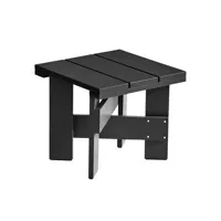 hay - table basse crate en bois, pin massif couleur noir 49.5 x 45 cm designer gerrit rietveld made in design