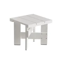 hay - table basse crate en bois, pin massif couleur blanc 49.5 x 45 cm designer gerrit rietveld made in design