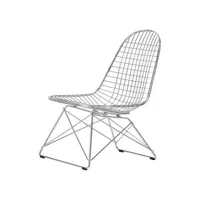 vitra - fauteuil lounge wire chair - métal - 49 x 55 x 66 cm - designer charles & ray eames - métal, acier chromé