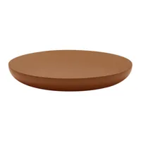 mogg - table basse olo en bois, bois massif laqué couleur marron 100 x 15 cm designer antonio facco made in design