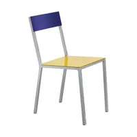 valerie objects - chaise alu - multicolore - 52.5 x 38 x 80 cm - designer muller van severen - métal, aluminium