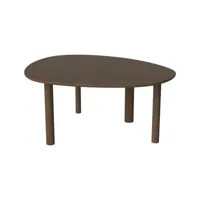 bolia - table ovale latch en bois, chêne massif teinté huilé couleur bois naturel 170 x 147 74 cm designer dazingfeelsgood made in design