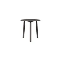 vincent sheppard - table d'appoint lilo en métal, aluminium thermolaqué couleur gris 45 x 44 cm made in design
