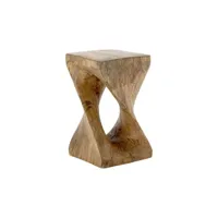 bloomingville - table d'appoint samara en bois, bois de manguier couleur naturel 26.5 x 45.5 cm made in design