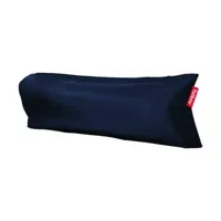 fatboy - pouf d'extérieur gonflable lamzac en tissu, polyester ripstop couleur bleu 200 x 90 50 cm designer marijn oomen made in design