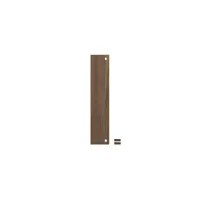 moebe - accessoire wall shelving en bois, mdf placage chêne couleur marron 85 x 17.5 1.6 cm made in design