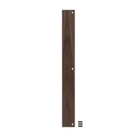 moebe - accessoire wall shelving en bois, mdf placage chêne couleur marron 162 x 17.5 1.6 cm made in design
