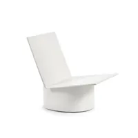 serax - fauteuil bas valerie en métal, acier couleur blanc 70 x 74.17 71 cm designer marie  michielssen made in design