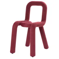 moustache - chaise rembourrée bold - rouge - 39 x 69.1 x 77.5 cm - designer big game - tissu, mousse polyuréthane