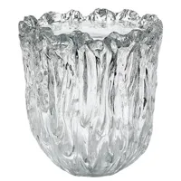 glas italia - table basse fountain - transparent - 62.14 x 62.14 x 42 cm - designer tokujin yoshioka - verre, verre de murano