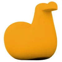 magis - rocking chair enfant - jaune - 86 x 41.5 x 58.5 cm - designer oiva toikka - plastique, polyéthylène