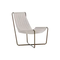 ethimo - fauteuil sling en tissu, tissu d'extérieur couleur beige 90 x 106.27 107 cm designer studiopepe made in design