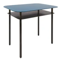 maison sarah lavoine - table d'appoint tokyo - noir - 59 x 67 x 55 cm - designer sarah lavoine - métal, acier brut thermolaqué