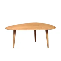 red edition - table basse en bois, chêne massif couleur bois naturel 65.58 x 40 cm designer david hodkinson made in design