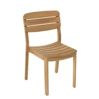 vlaemynck - chaise lodge en bois, teck non huilé couleur bois naturel 41.5 x 69.1 86.5 cm made in design