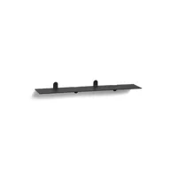 valerie objects - etagère shelf en métal, acier couleur noir 74 x 29.43 8 cm designer muller van severen made in design