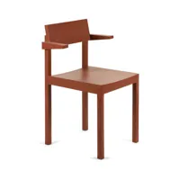 valerie objects - fauteuil silent en bois, frêne couleur multicolore 63.16 x cm designer big game made in design