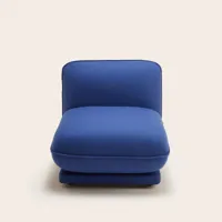 fauteuil niccolo bleu outremer - bleu