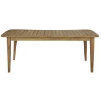 table de jardin extensible en bois d'acacia massif 8/12 personnes