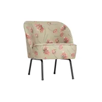 fauteuil crapaud fleuris - bepurehome