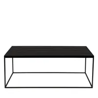 table basse en céramique noir