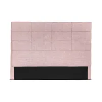 tête de lit en tissu - rose, largeur - 140 cm