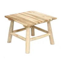 table d'appoint en bois de teak