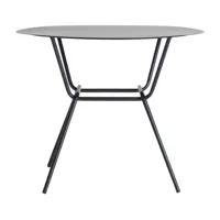 table basse en fer noir, 60x60x48 cm