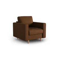 fauteuil en imitation cuir cuir